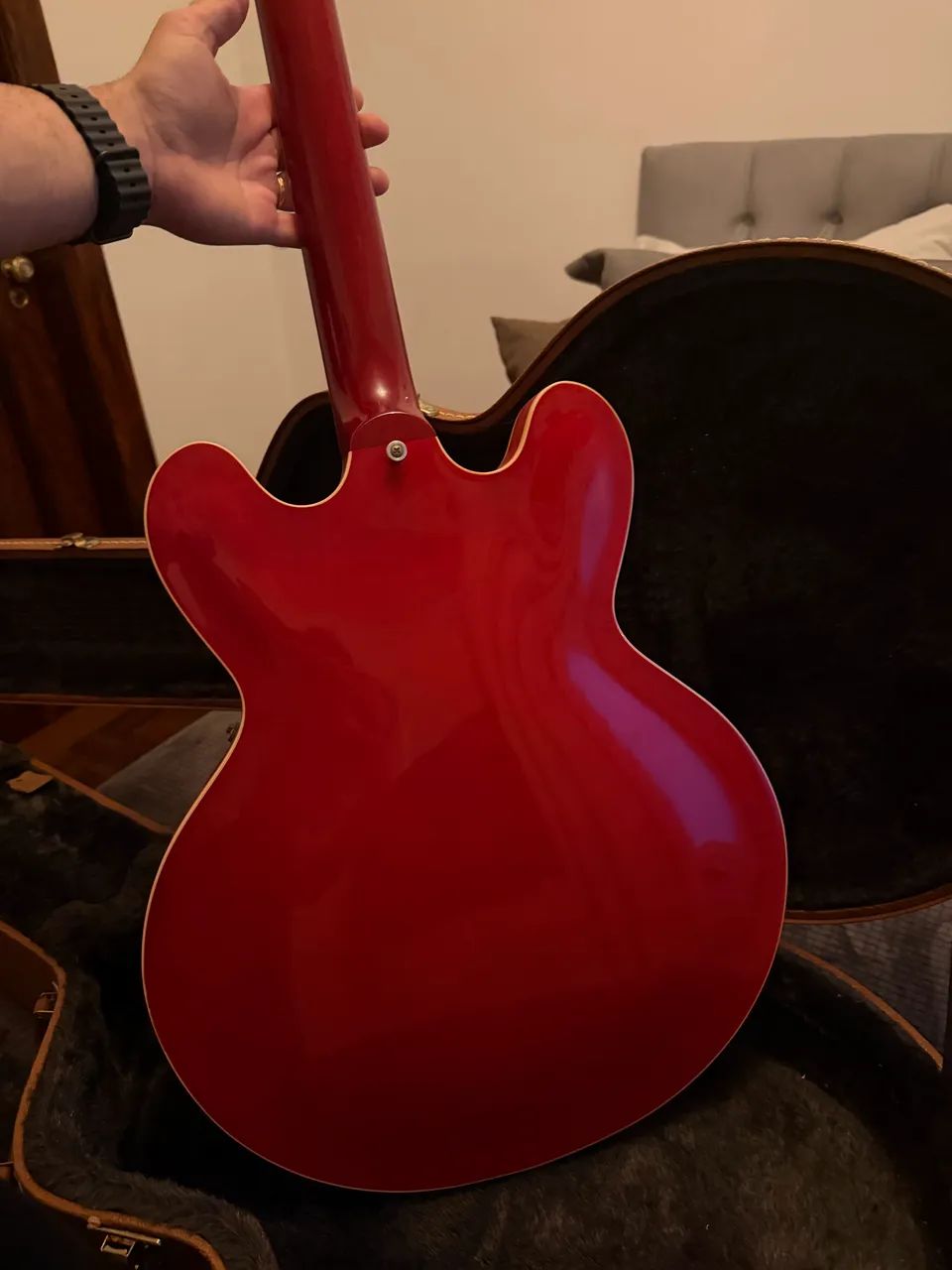 Gibson Memphis ES-335 Block Inlay Cherry Red USA (ES335) (ES 335