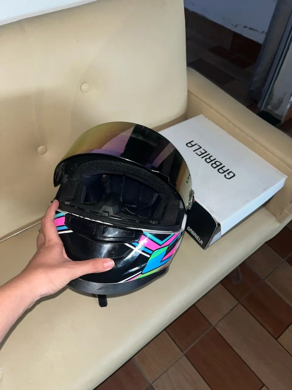 Vendo esse capacete ls2 - Foto 3