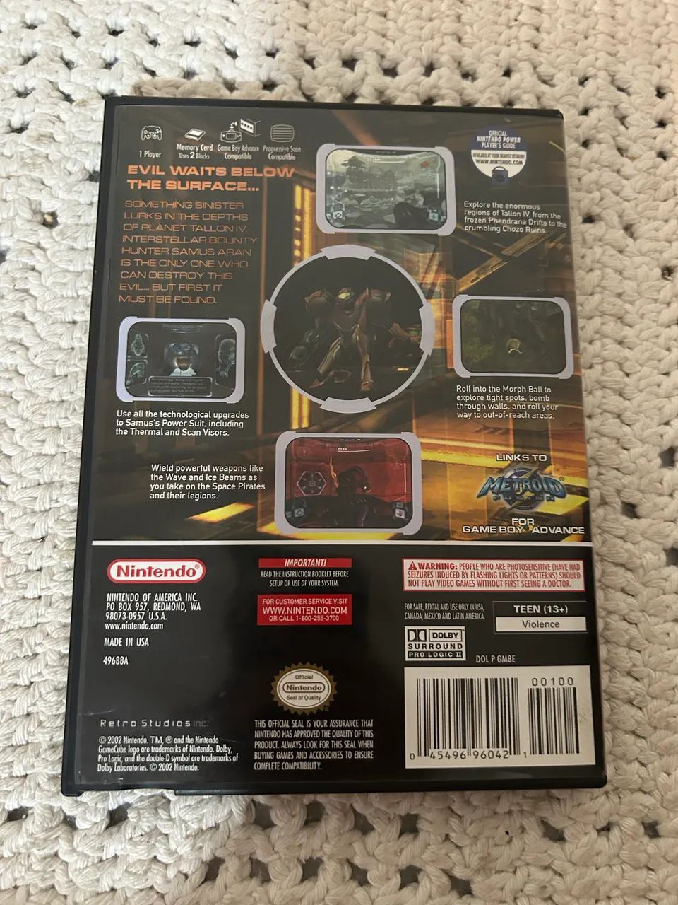 Metroid Prime Game Cube  - Foto 2