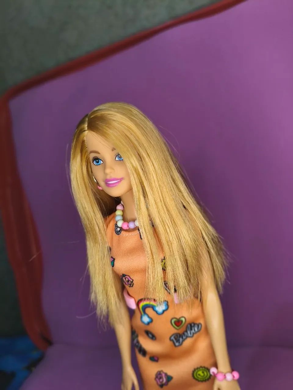 Boneca Barbie básica usada - Foto 5