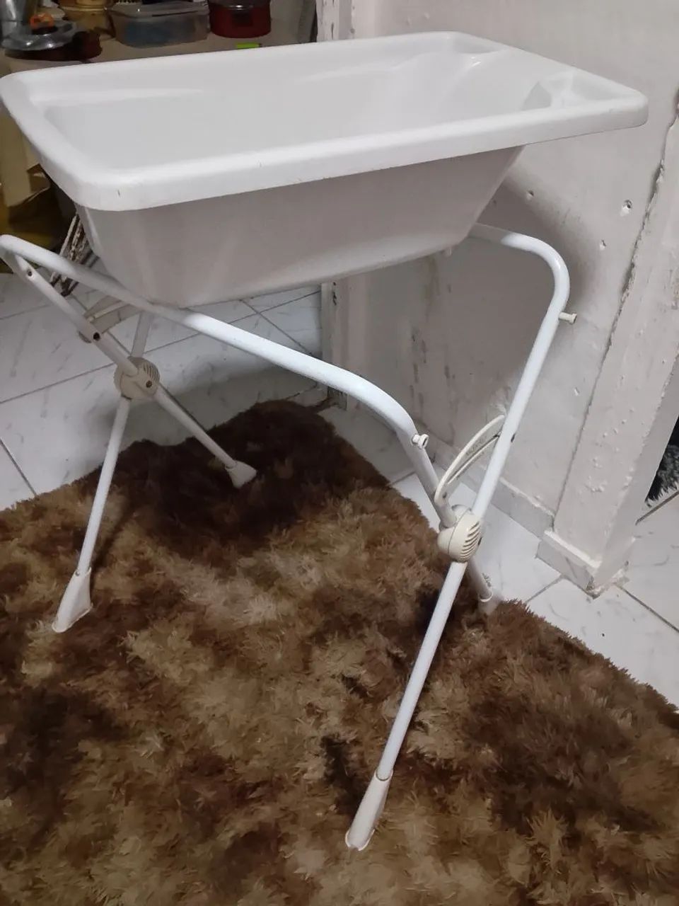 Banheira para bebê com suporte  - Foto 2
