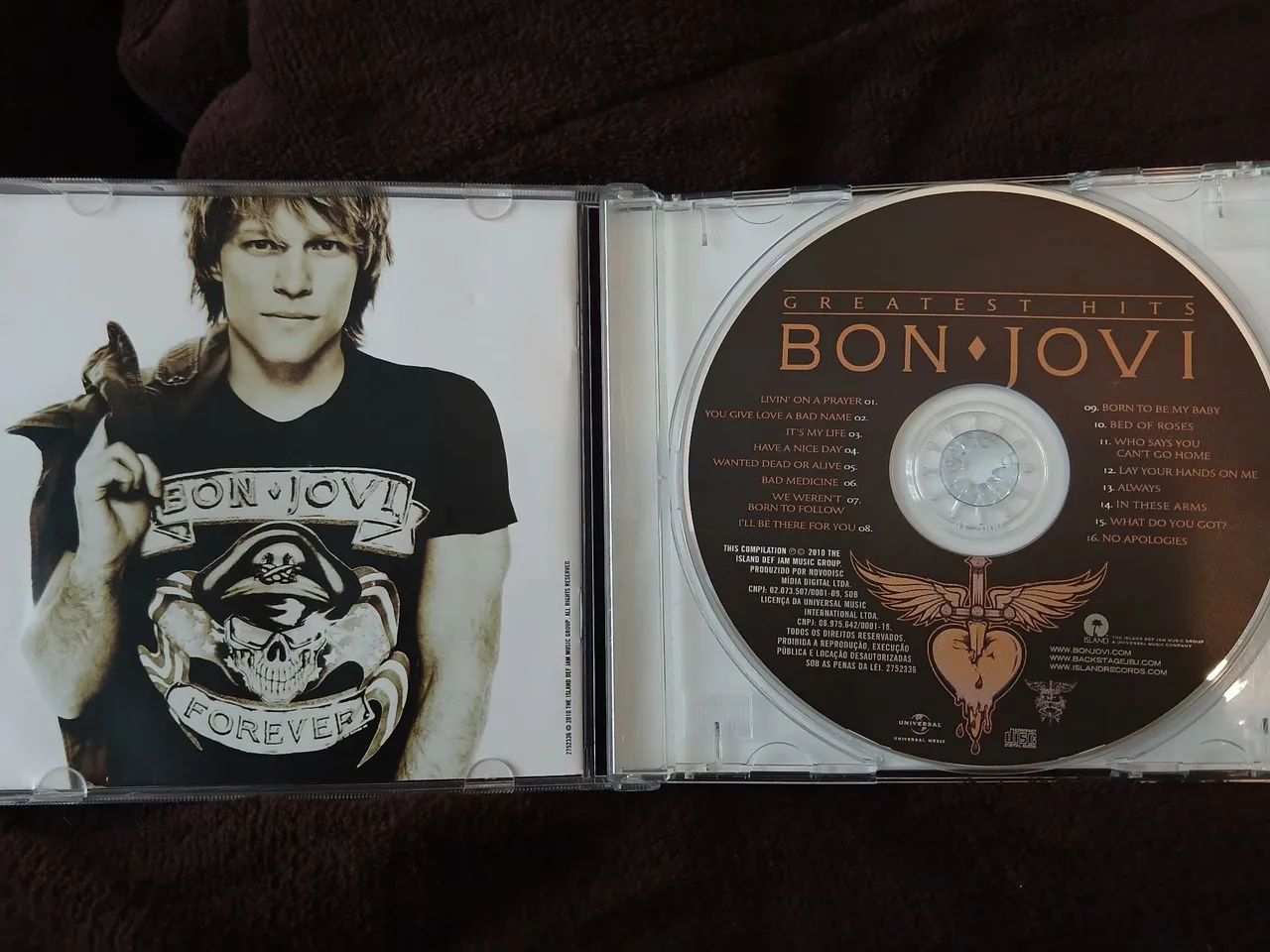 Cd Bon Jovi Greatest Hits - Foto 4