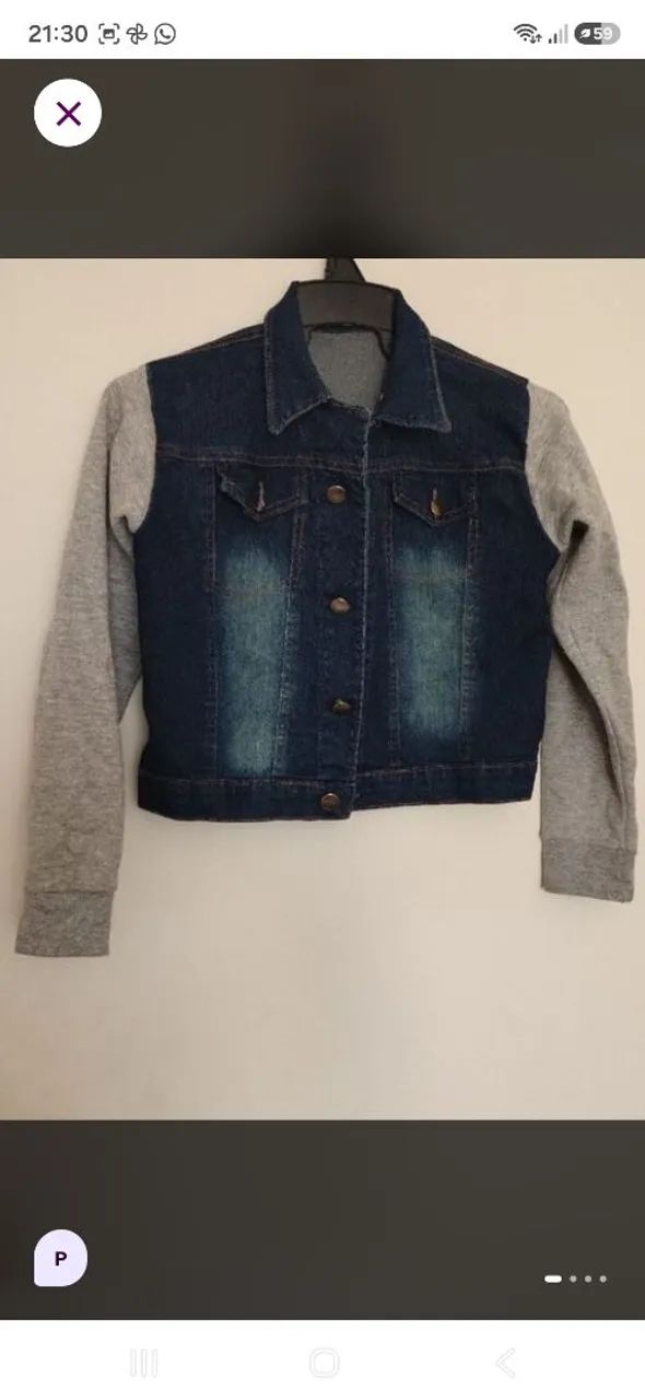 Jaqueta jeans infantil  - Foto 2