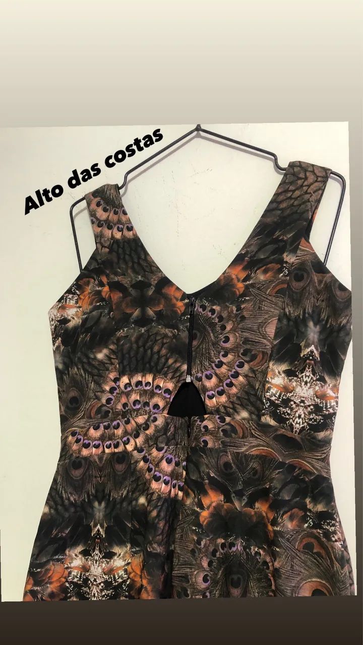 Vestido com bojo longo tamanho P - Foto 3
