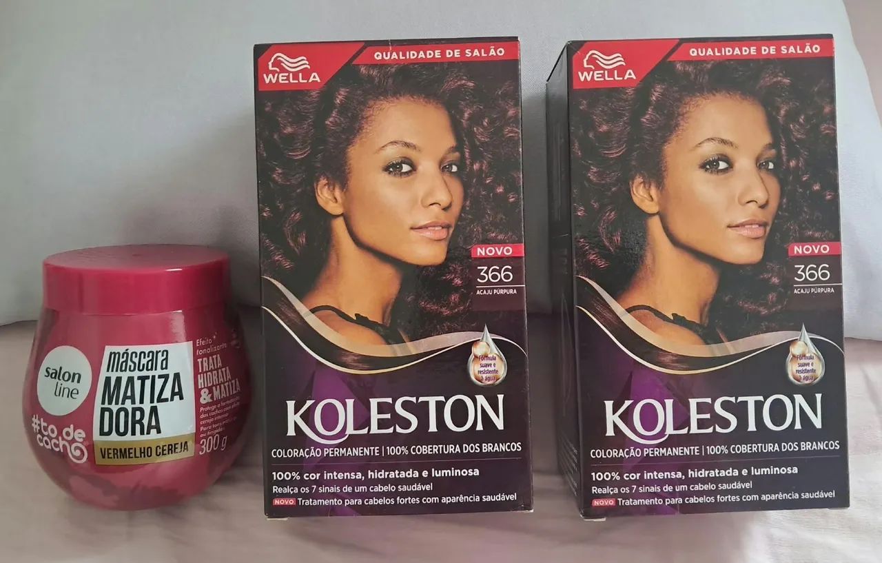 Tintas para cabelo e matizadora 