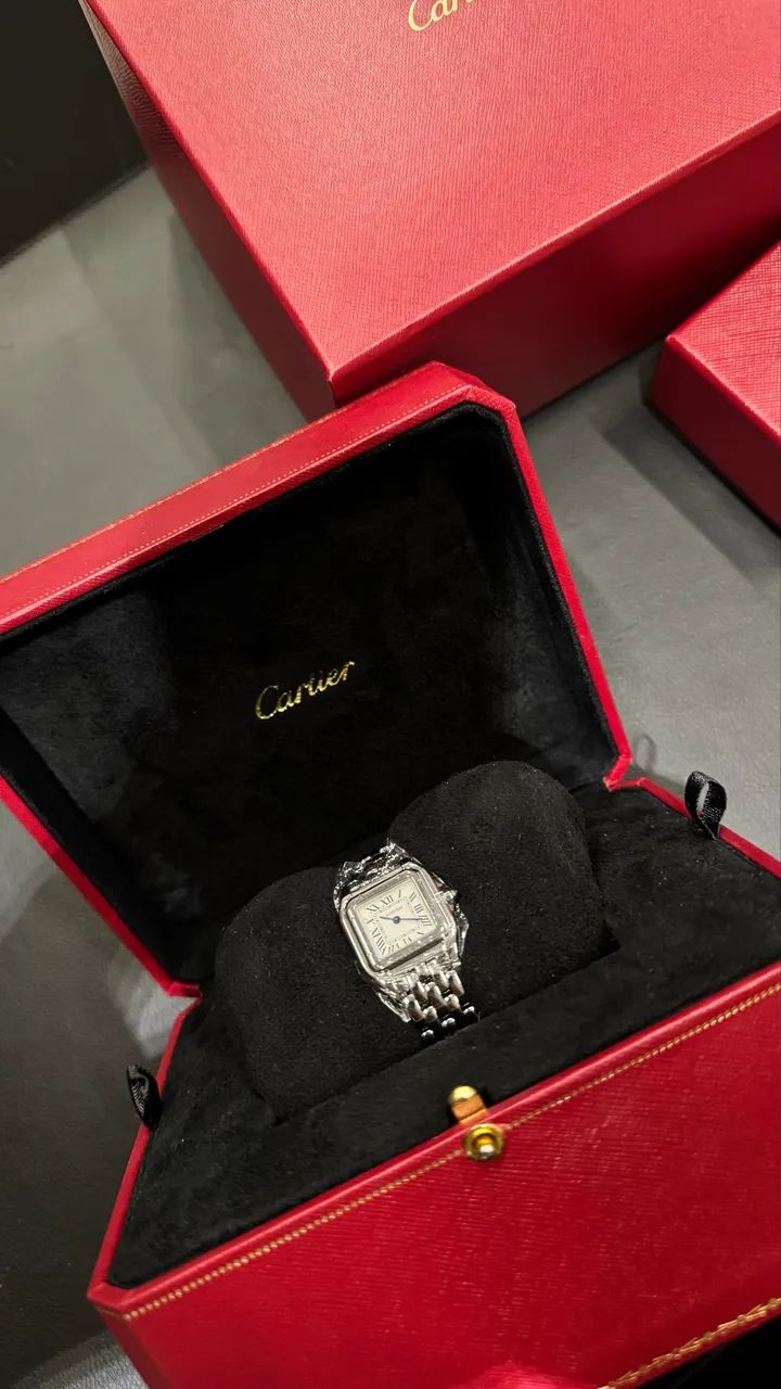 Cartier Panthere - Aço - Estado de Novo - Foto 4