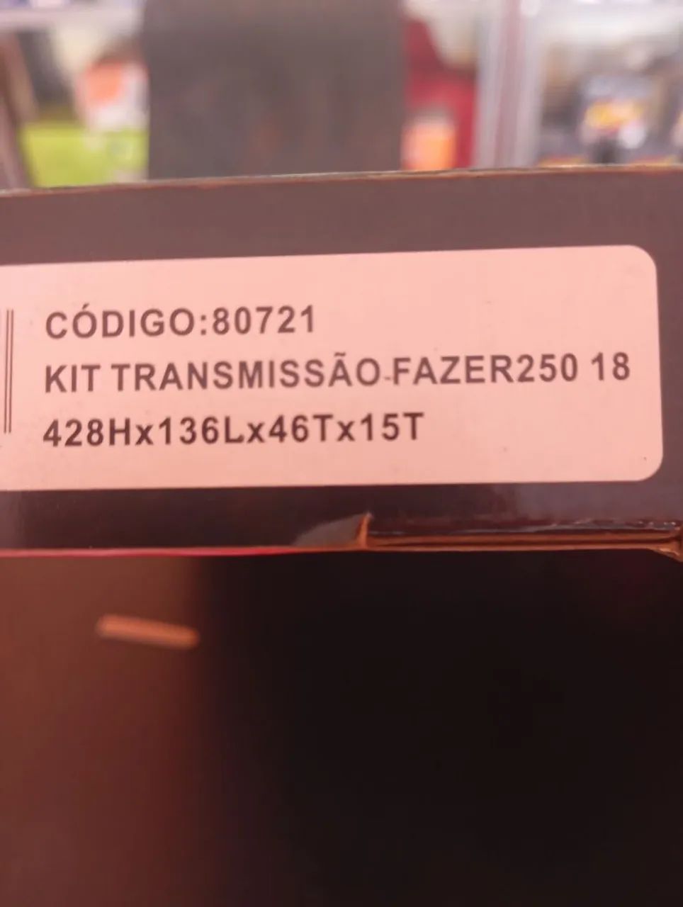 Promoção d kit transmissão da fazer 250. - Foto 3