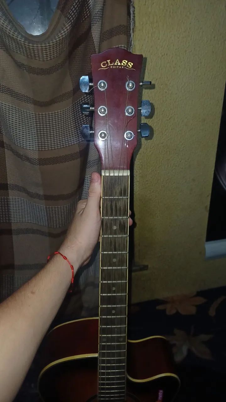 Violão class Elétrico cordas de aço  - Foto 2