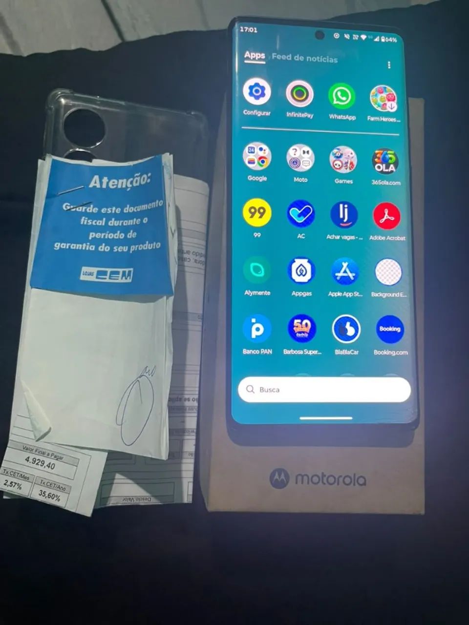 Motorola Edge fusion 50  - Foto 3