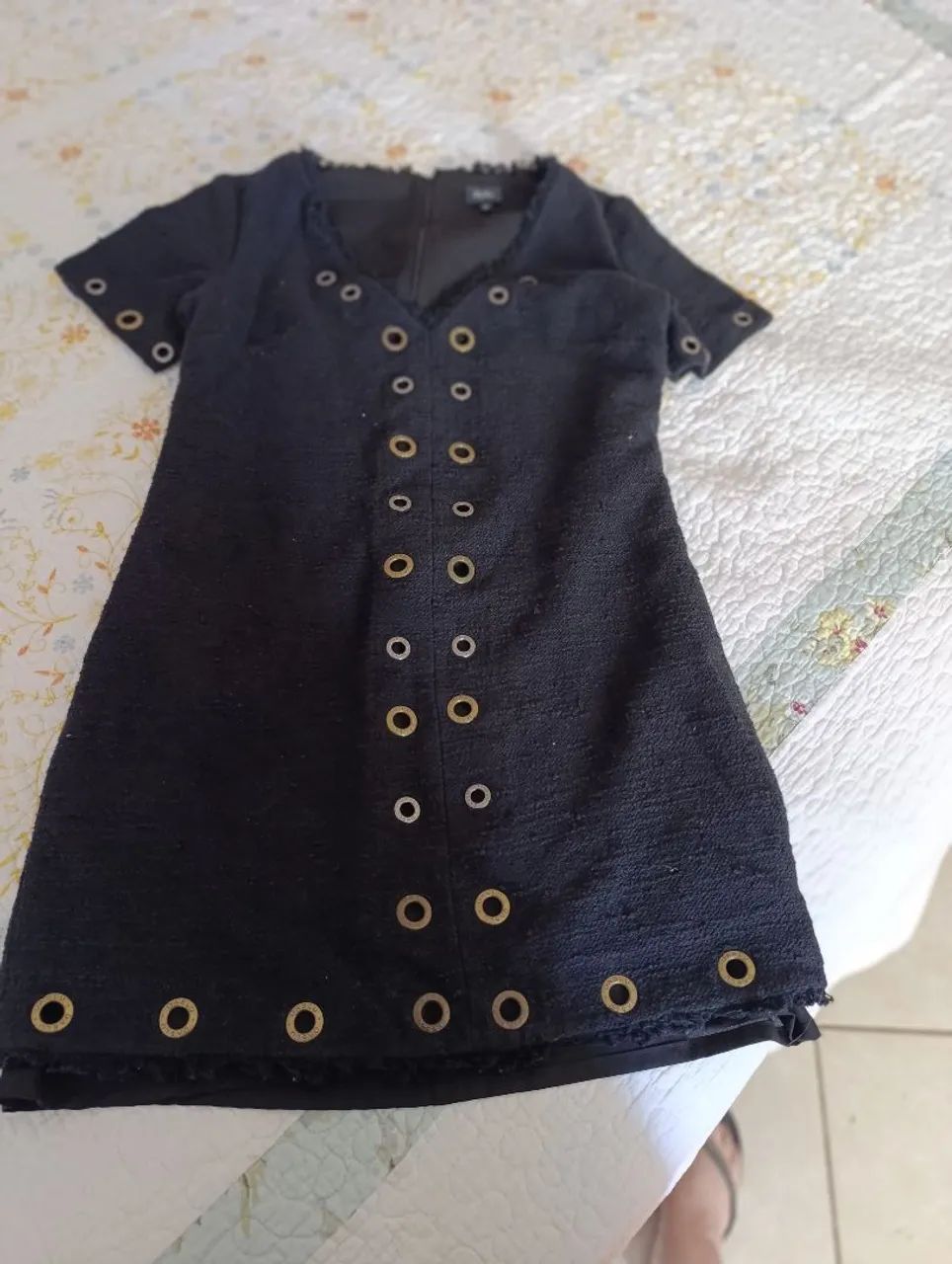 Vestido Daslu; seminovo,n° 38, OPORTUNIDADE!!E - Foto 2