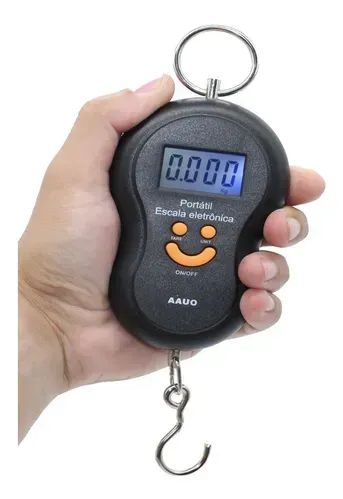 BALANÇA MANUAL DIGITAL PARA BAGAGEM OU MALAS 50KG - Foto 4