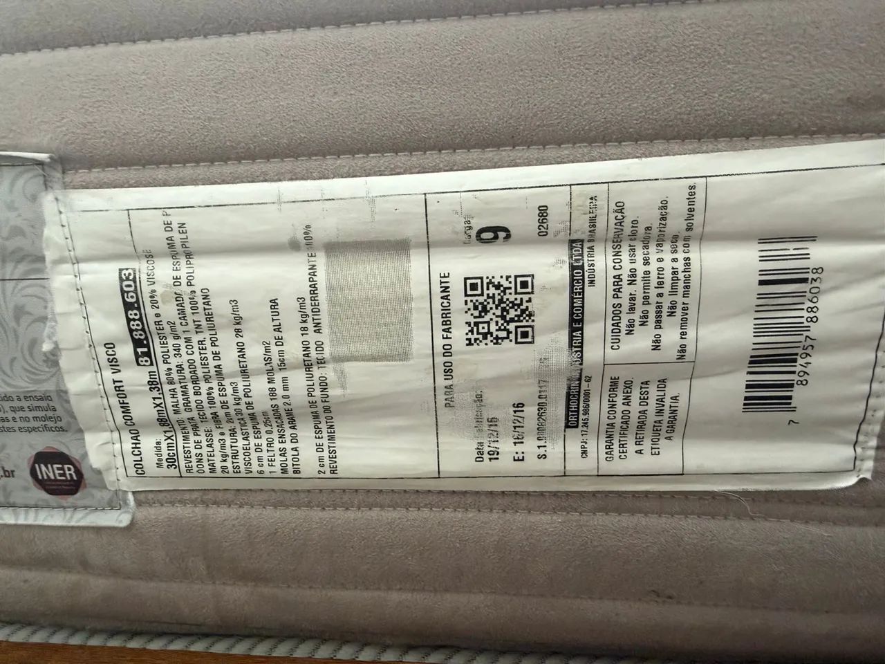 Cama de casal em madeira maciça - Foto 5