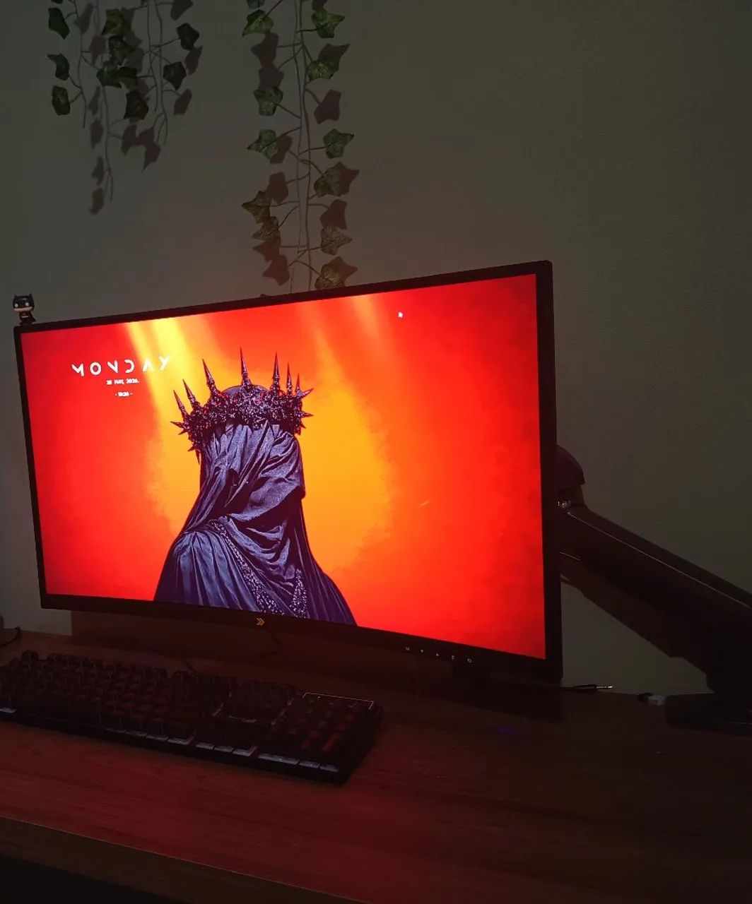 Monitor gamer+ braço articulado 