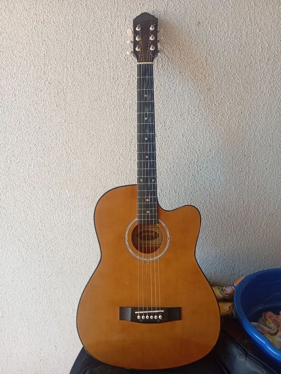 Vendo violão Madrid 300$ - Foto 5
