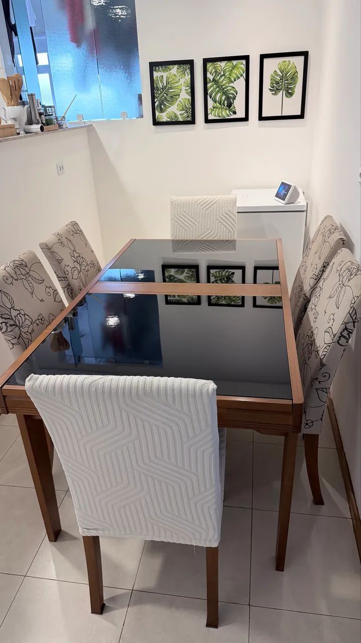 Mesa com 6 cadeiras  - Foto 3