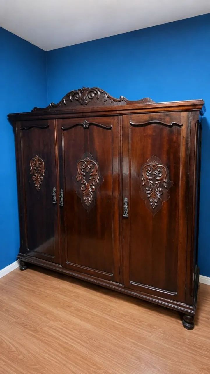 Guarda roupa antigo (aceito oferta) - Foto 3