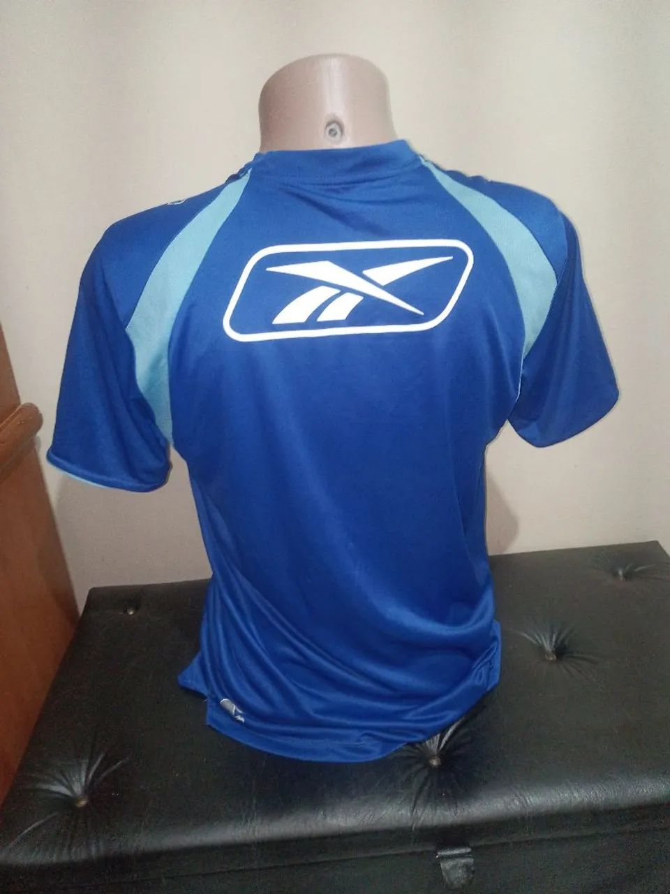 Camisa Vasco Azul/treino/RBK - Foto 2