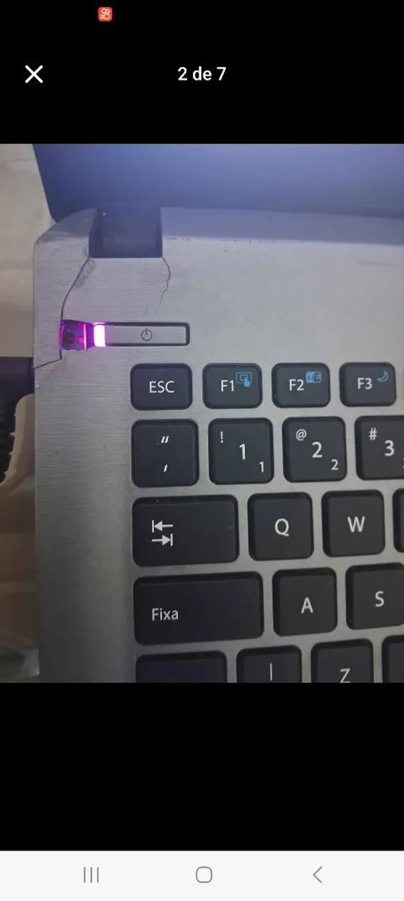 Vendo notebook da positivo com defeito R$149 - Foto 2