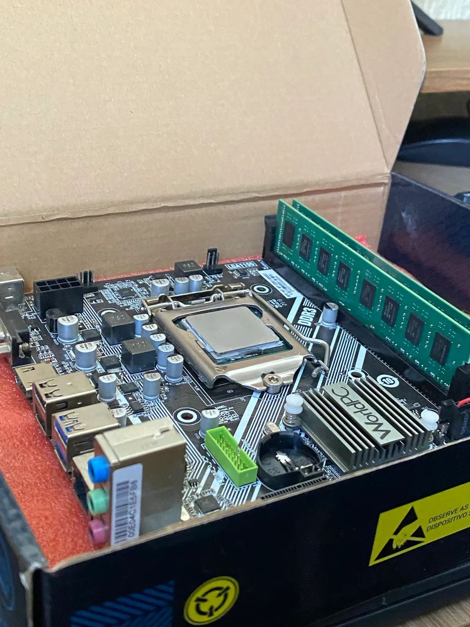 Kit Core I3 + Placa Mãe Lga 1155 8gb Ddr3 - Foto 2