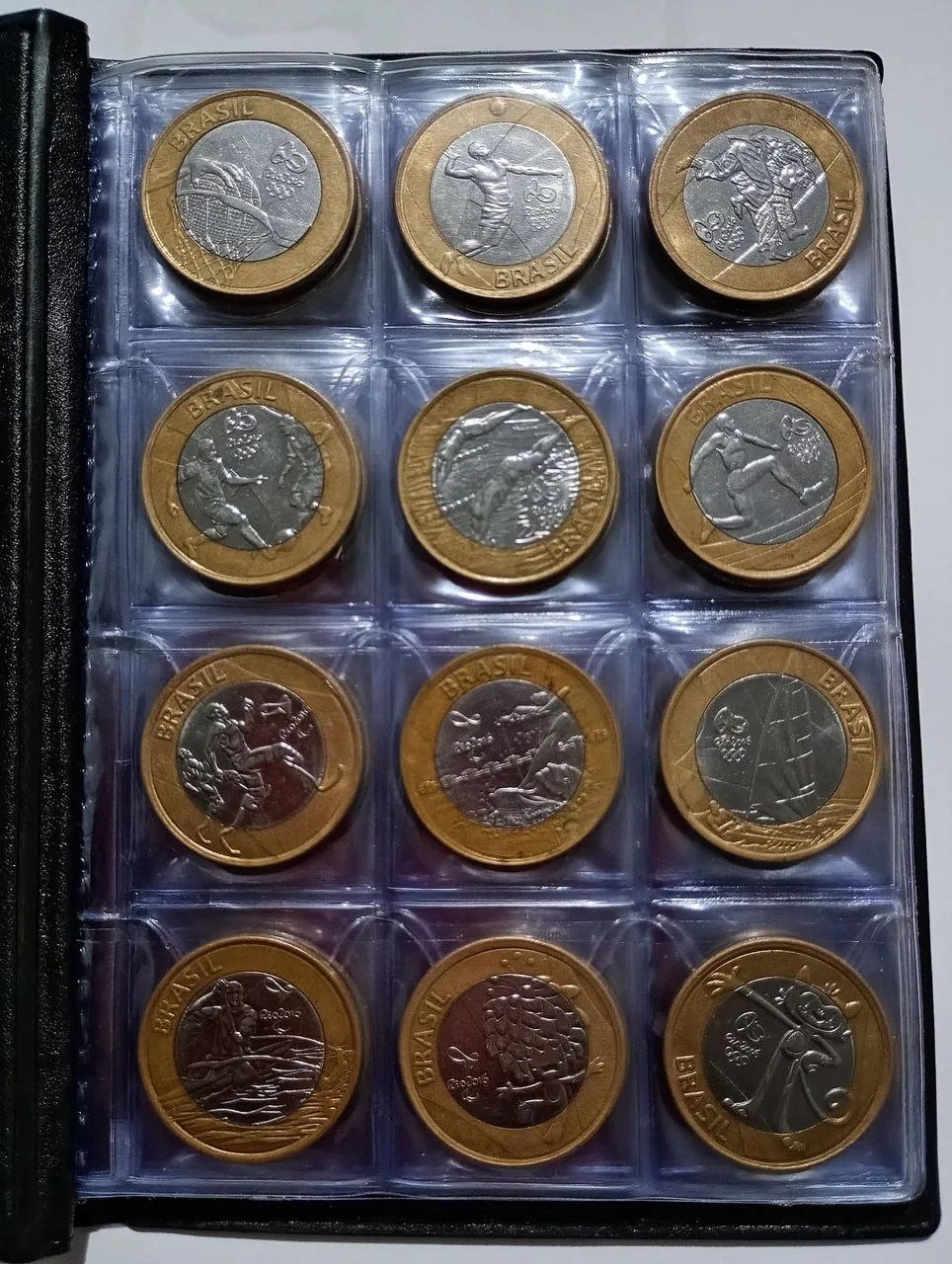 Coleção de moedas R$500