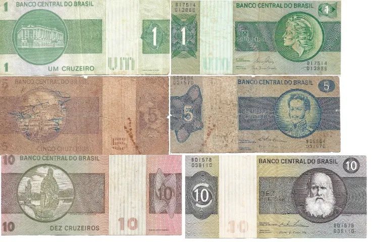 Notas Antigas CRUZEIROS - Foto 4