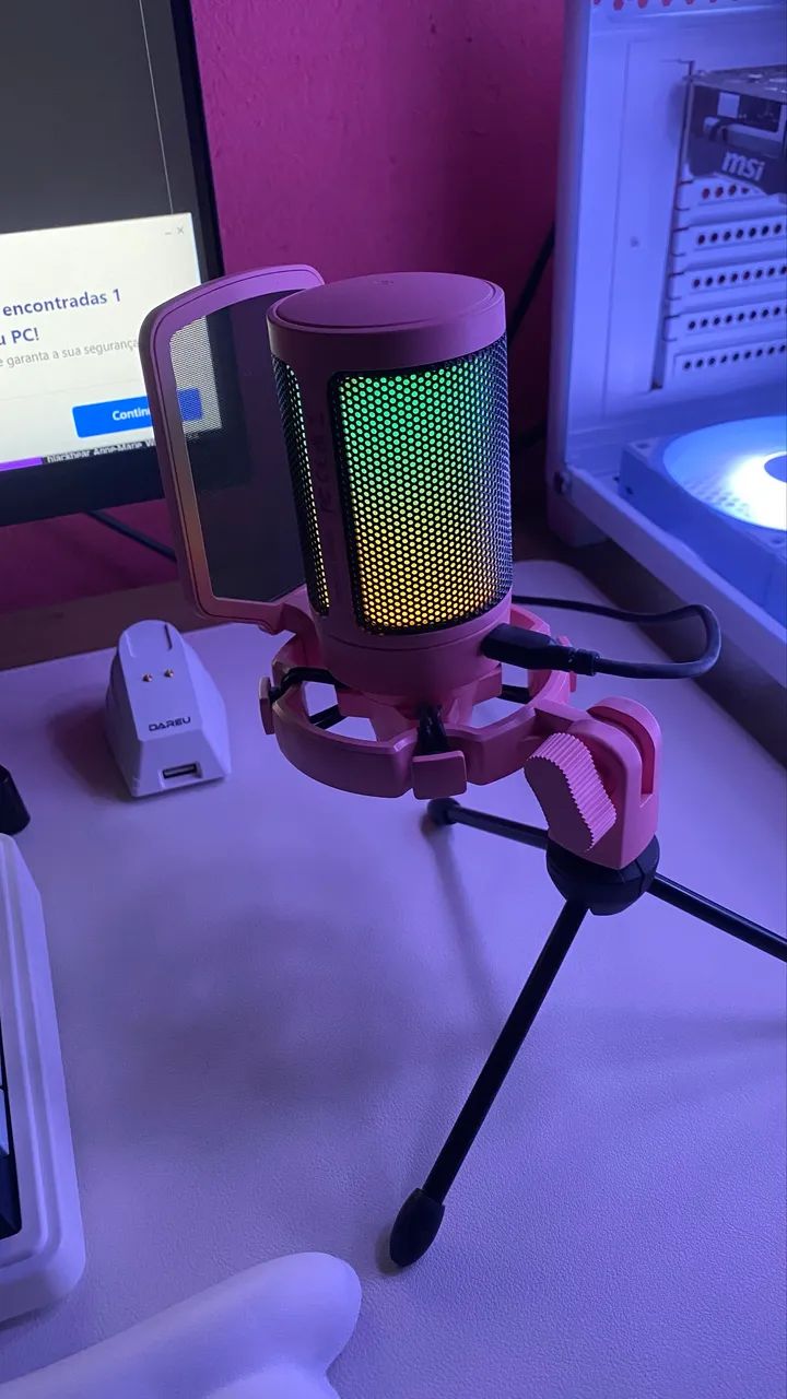 MICROFONE  FIFNE ROSA 