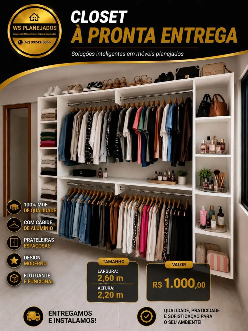 Closet a pronta entrega  - Foto 5