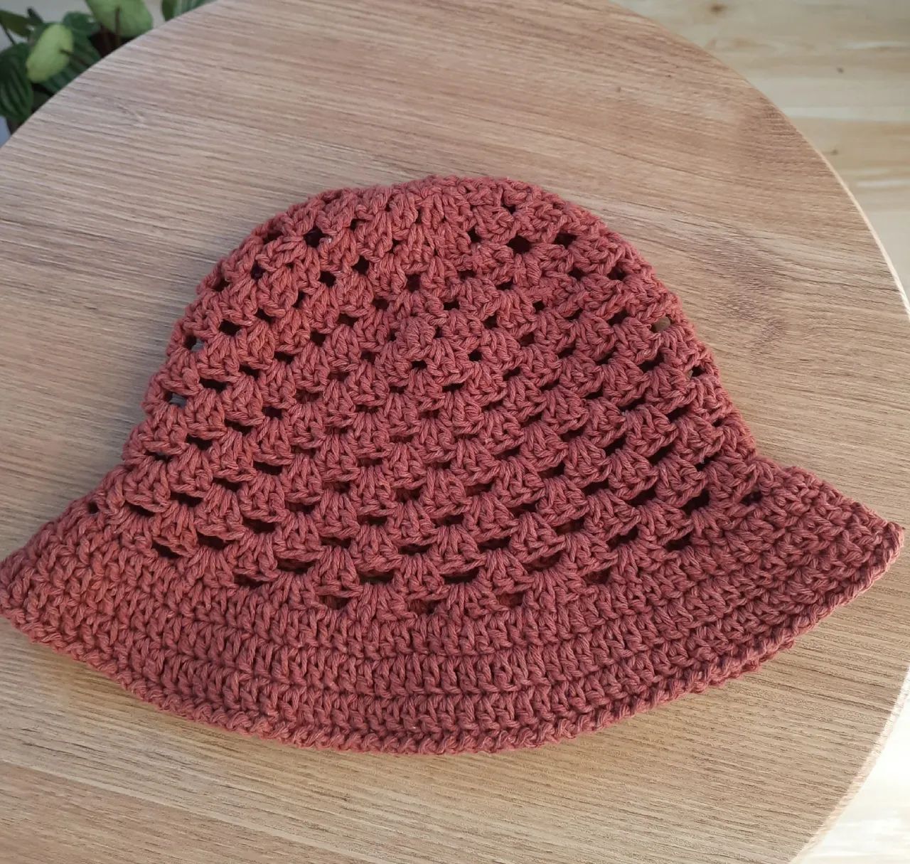 Chapéu de crochê unisex, Bucket hat.  - Foto 2