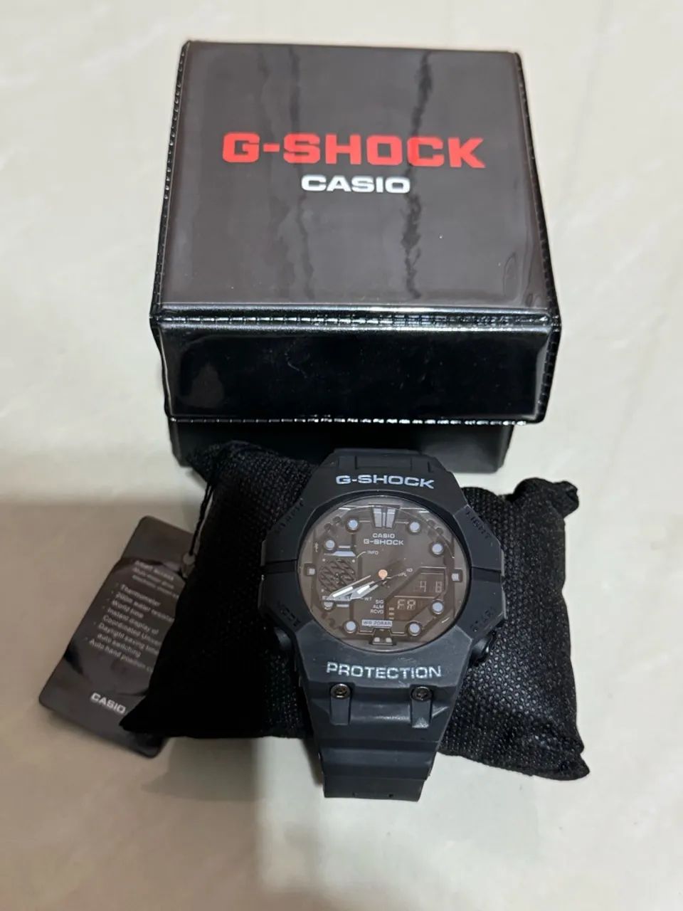 Relógio Casio - Linha G-Shock Analógico e Digital - Cor Preta - Foto 2