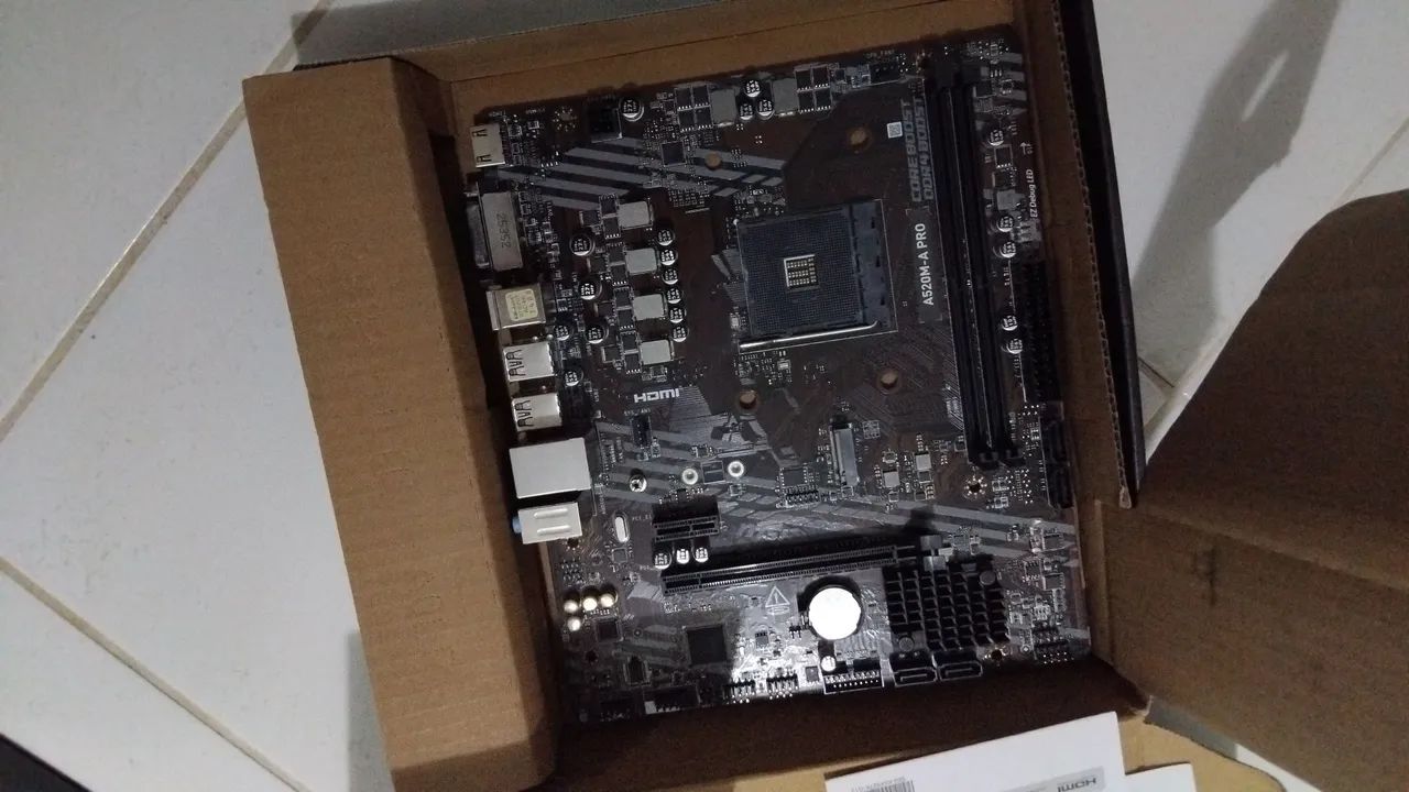 Placa mãe, msi A520 /Apro - Foto 2