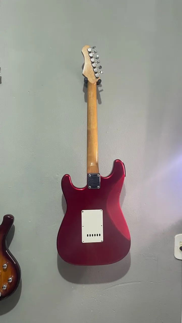 Guitarra Stratocaster Vermelha - Foto 4
