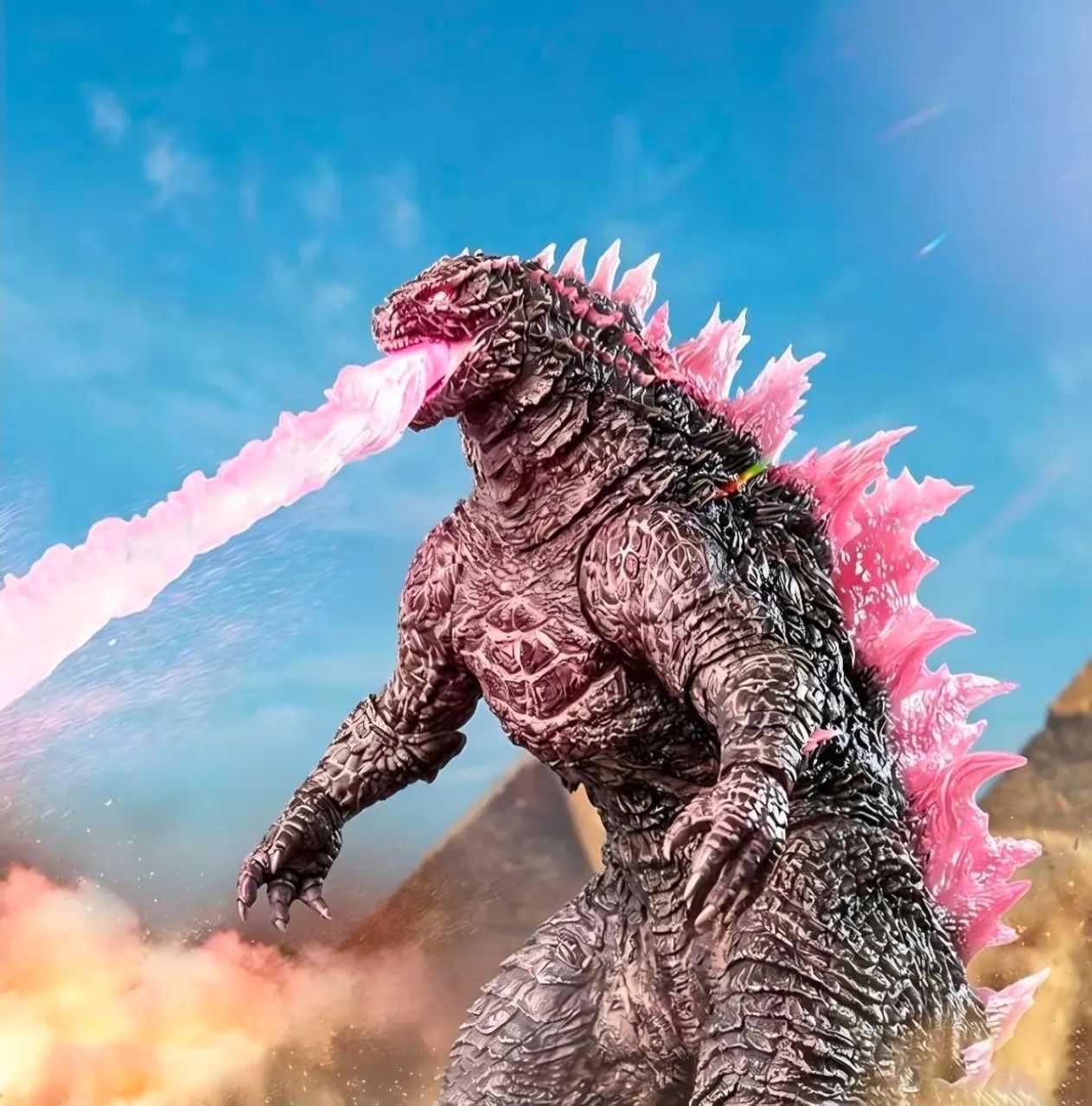 Godzilla x Kong Godzilla Evolved 2.0 Heat Ray Hiya toys