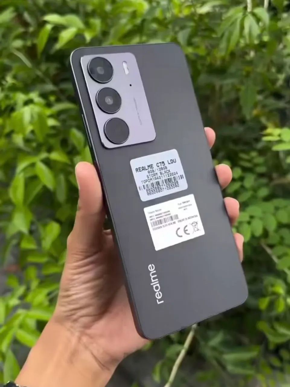 Celular Realme C75 **"**"* com Ip69 "* 256Gb/8Ram - Global - Gold - Black