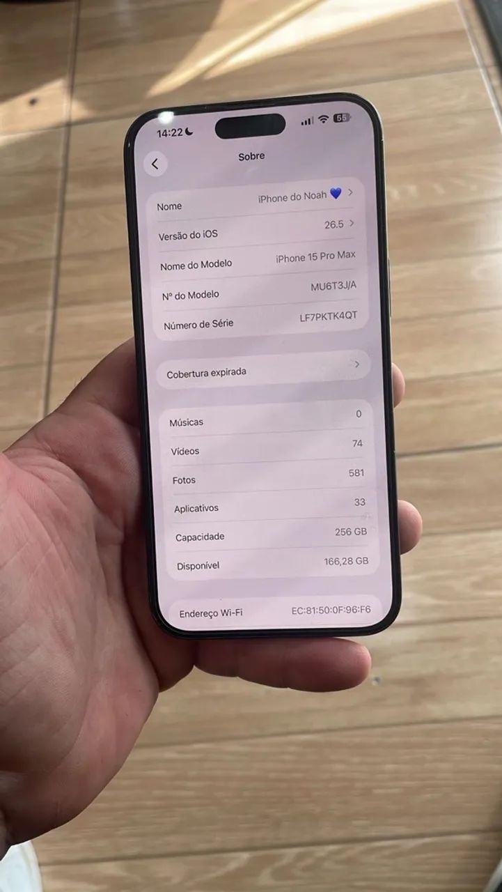 iPhone 15 pro Max 256