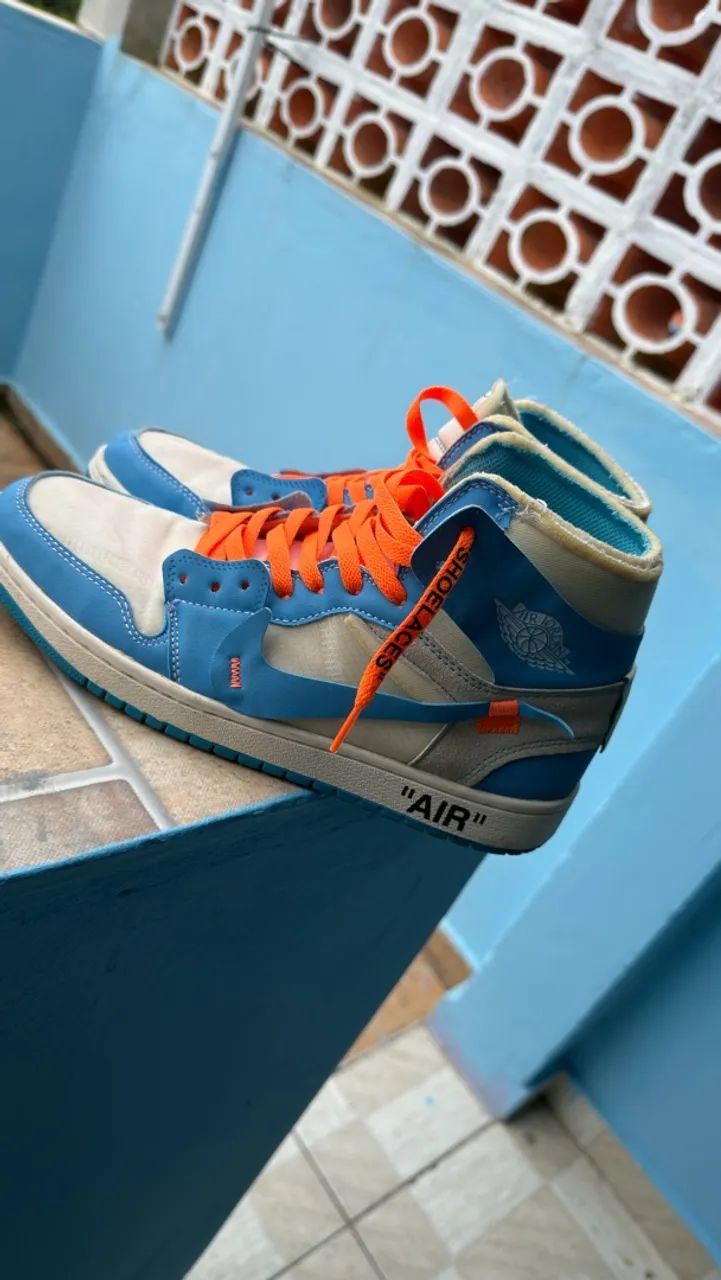 jordan 1 off white unc