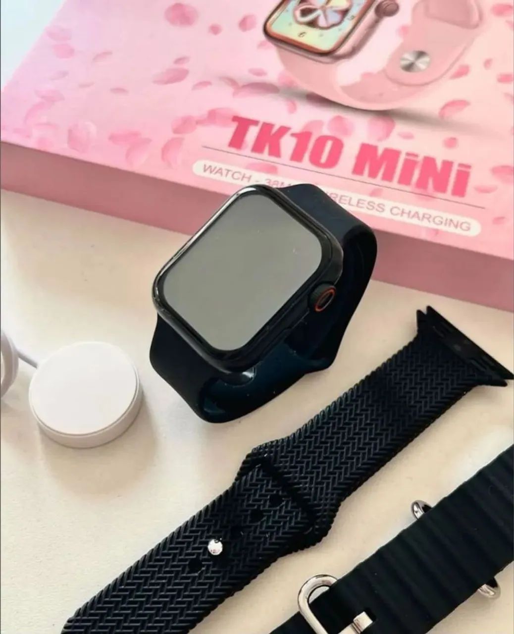 Smartwatch TK10 MINI + Fone Bluetooth - Foto 4