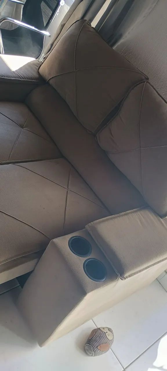 Sofá retrátil 1,50m Ótimo estado NÃO ENTREGO - Foto 3