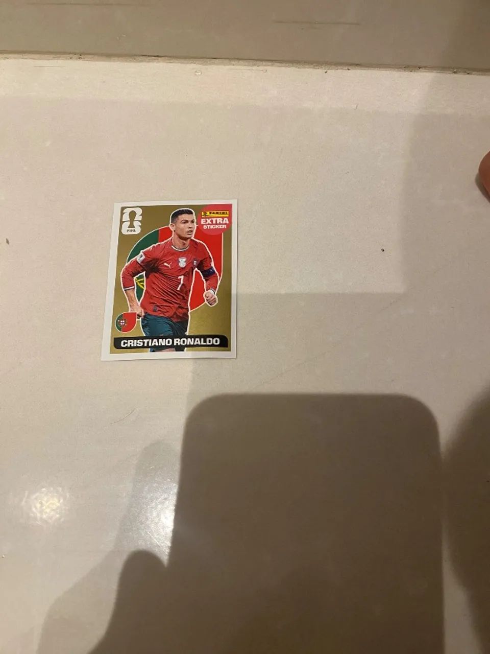 FIGURINHA CRISTIANO RONALDO RARA