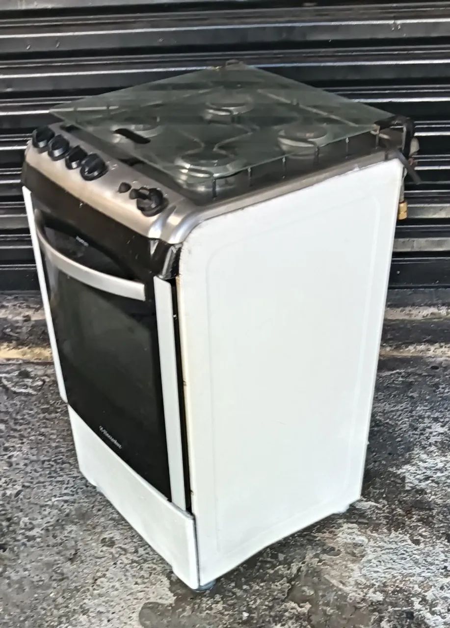 ELECTROLUX GÁS ENCANADO  4 BOCAS 6 PEÇAS NOVAS REVISADO Com PORTA PANELA  - Foto 5