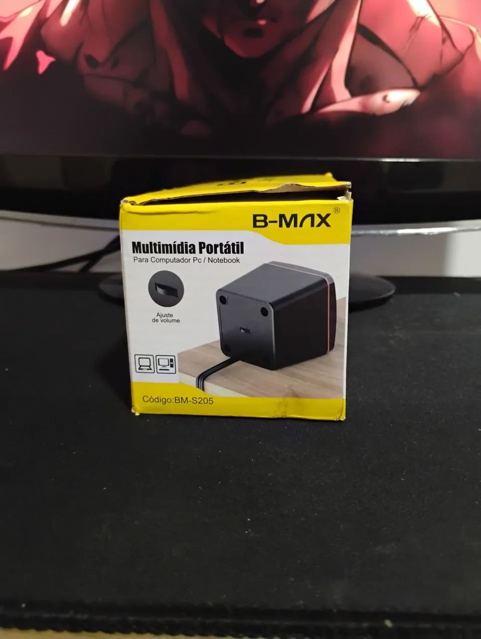 ? Caixa De Som Para PC e Notebook B-MAX BM-S205 USB P2 6W RMS - Nova Na Caixa! - Foto 5