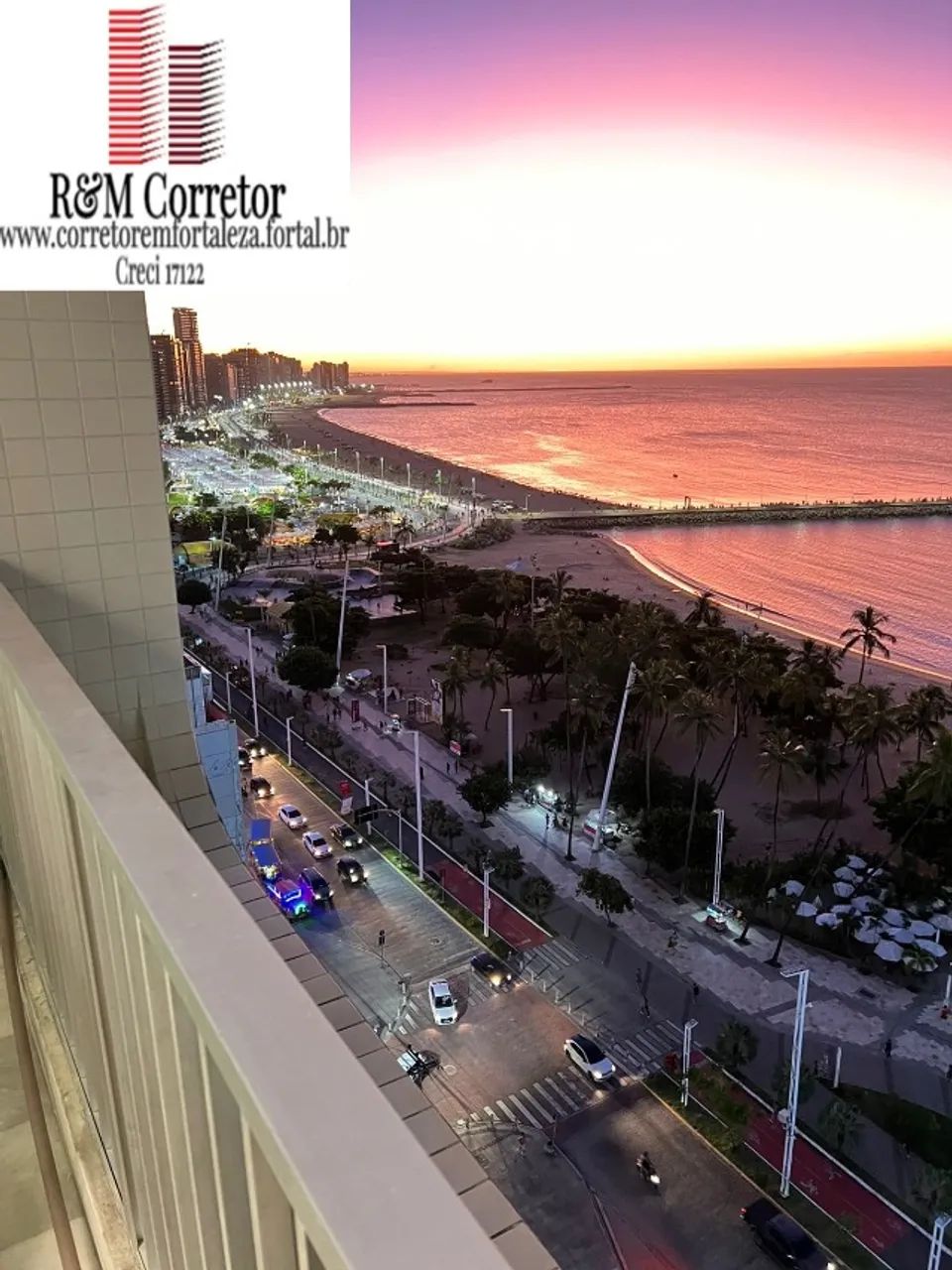 Apartamento por temporada a partir R$ 450,00 no Meireles da Beira-mar  em Fortaleza-CE