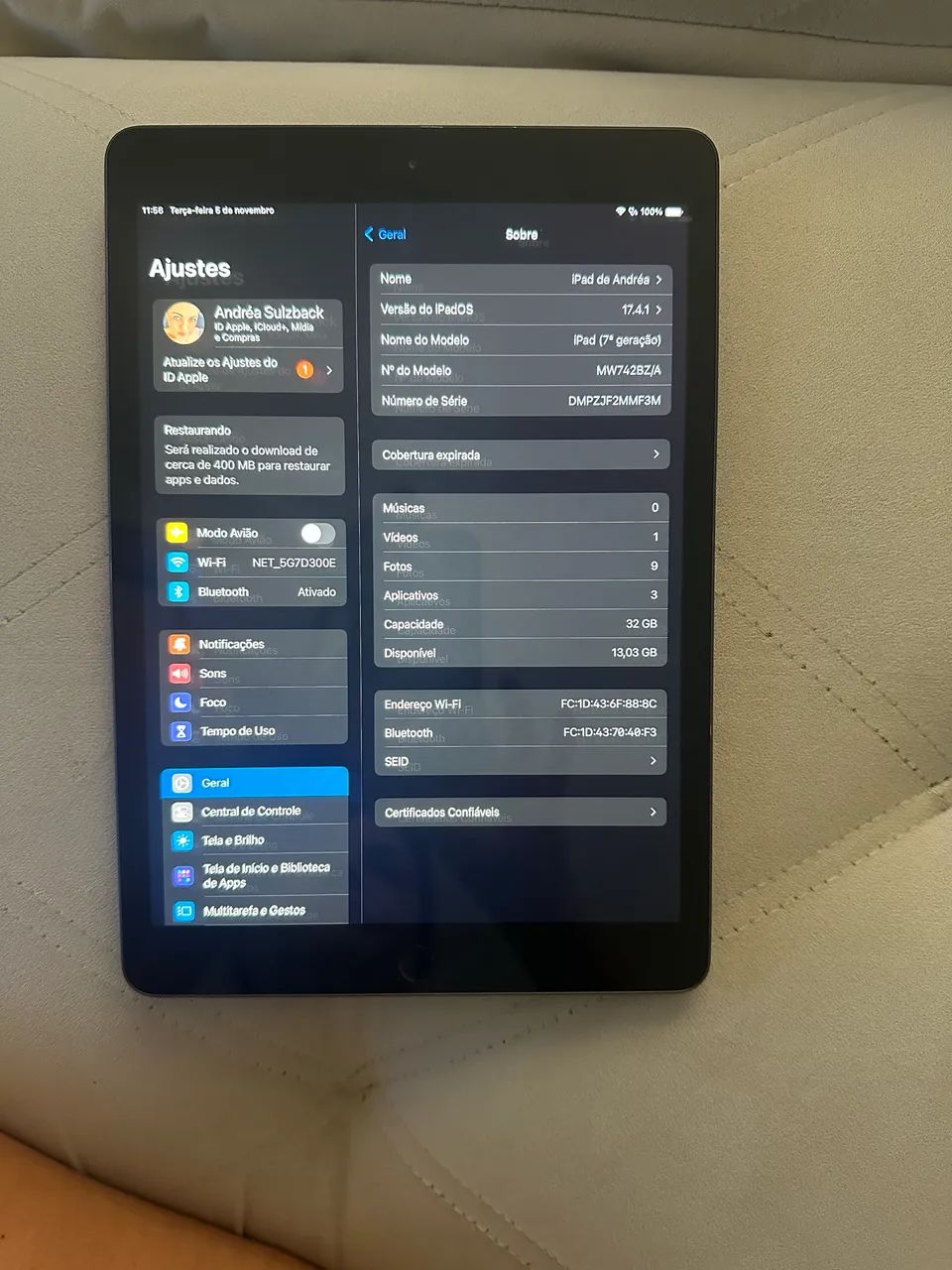 Ipad 7ª Geração  - Foto 4