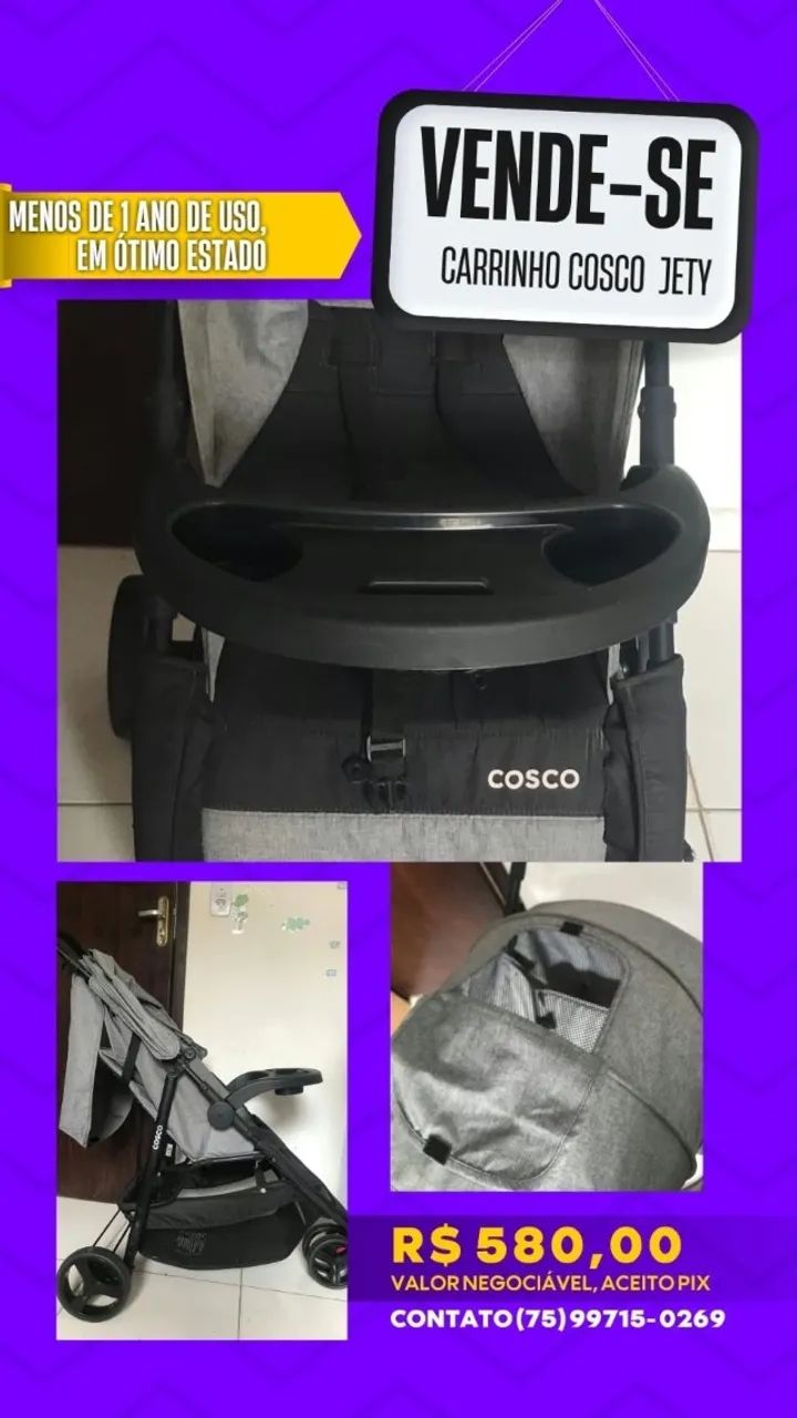 Carrinho de bebê  - Foto 2