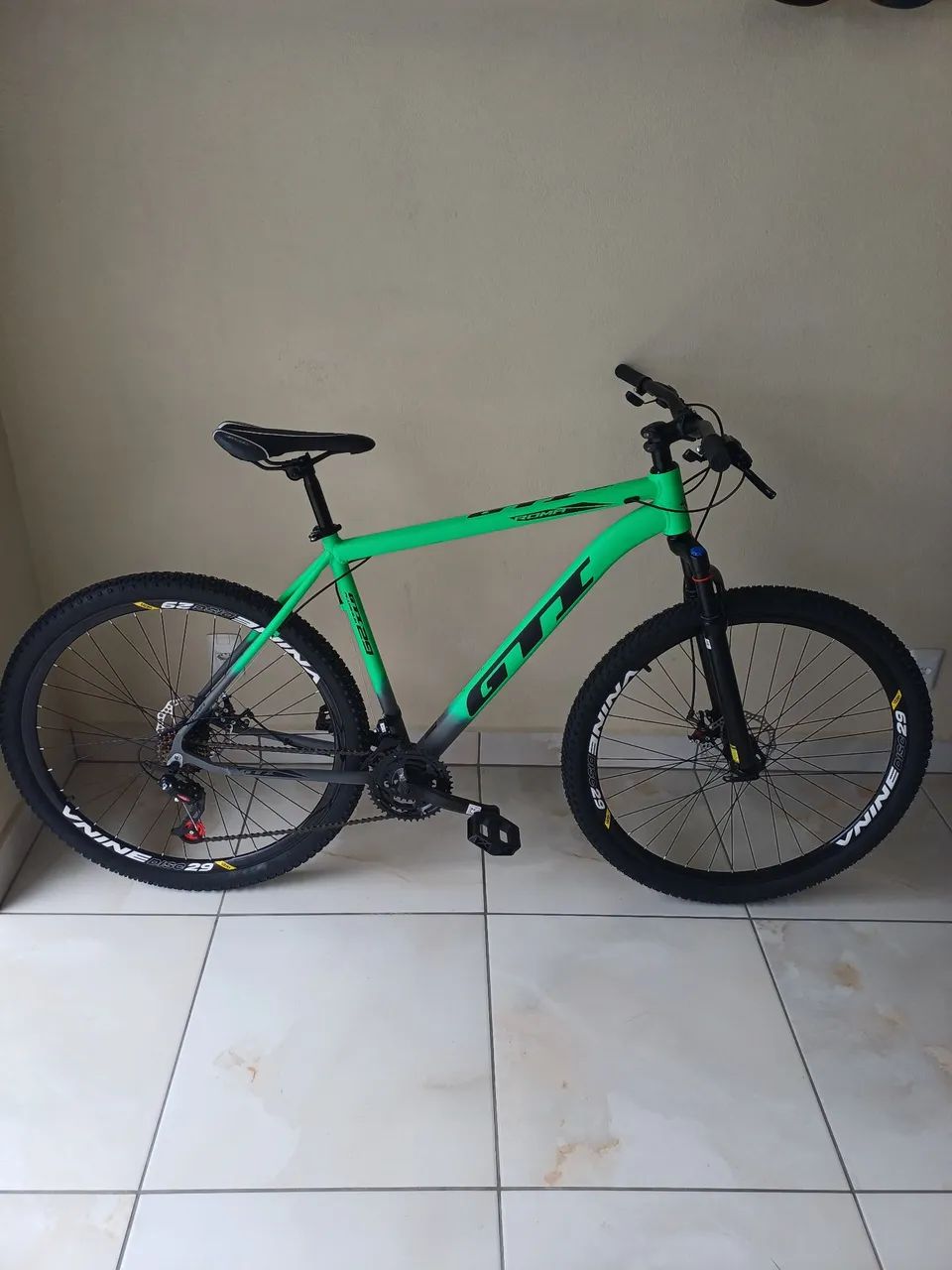 Bicicleta de Alumínio Nova Nunca Usada Aro 29 - Foto 3