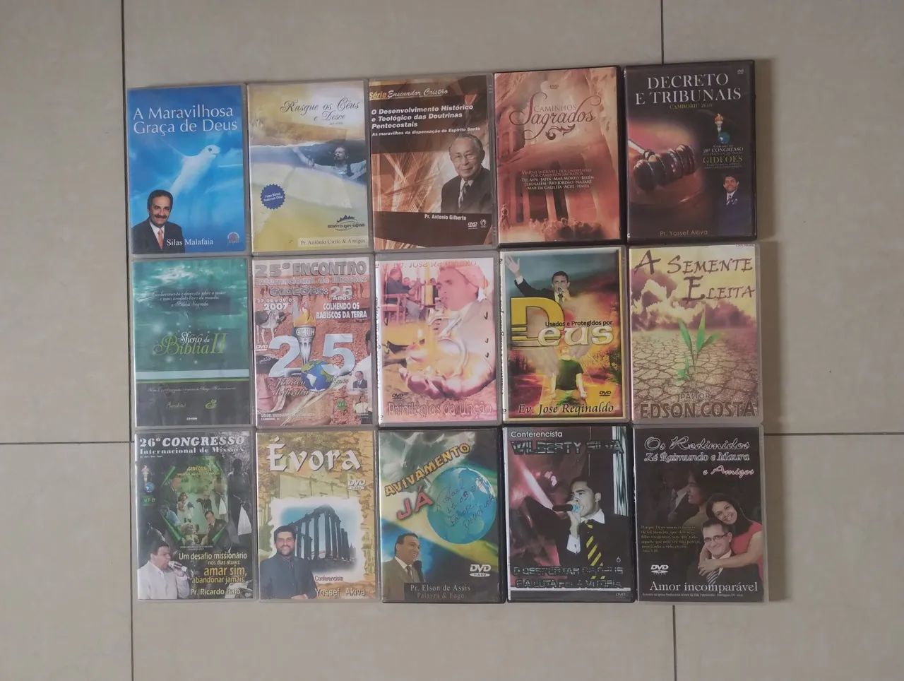 DVDs Evangélicos Todos