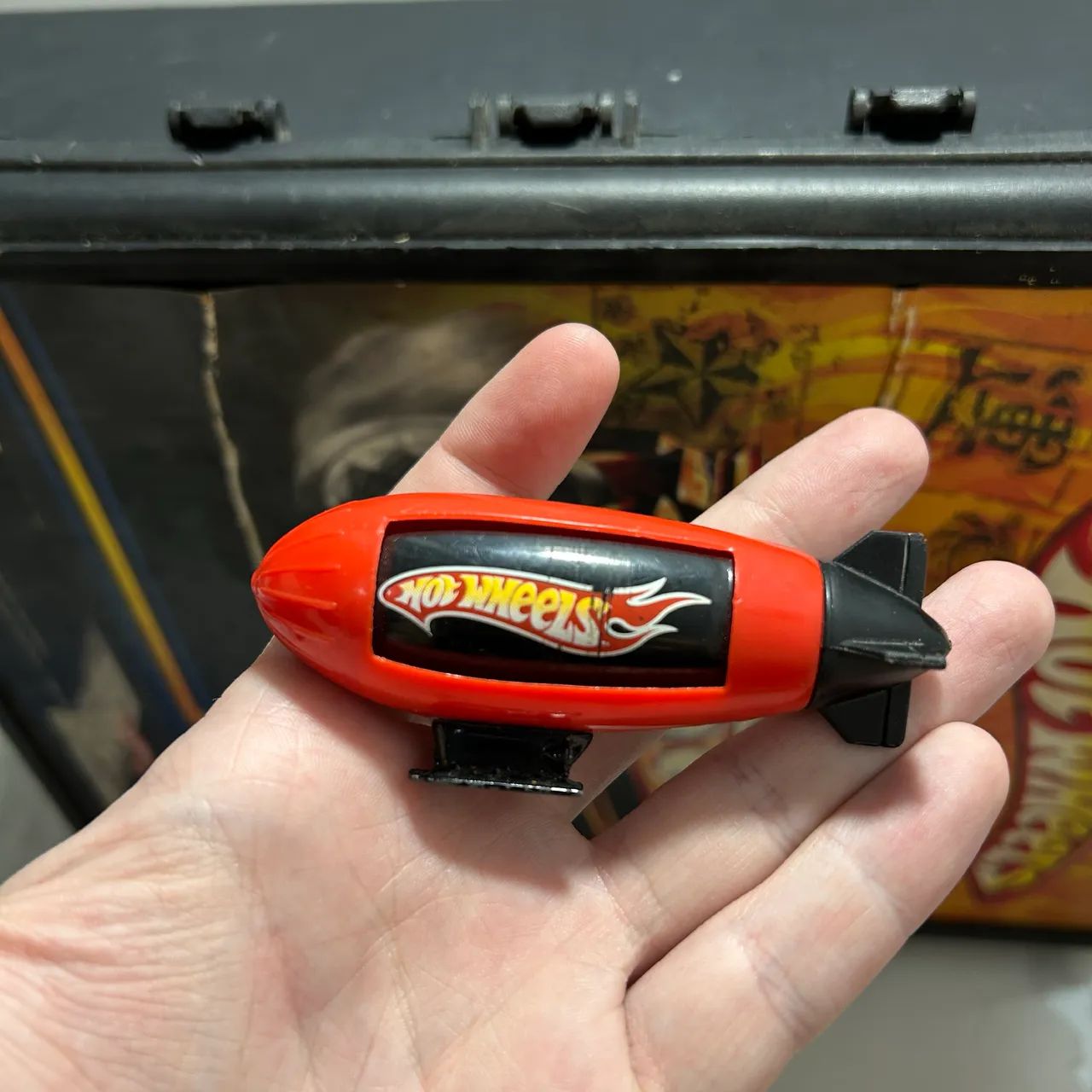 Hot Wheels - Blimp Vermelho - Aerial Attack 5-Pack 2006 - Foto 3