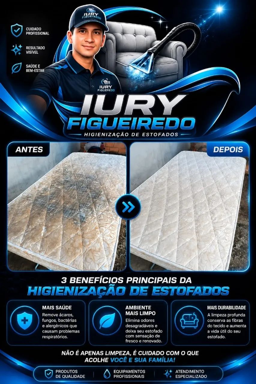 Limpeza de estofados 