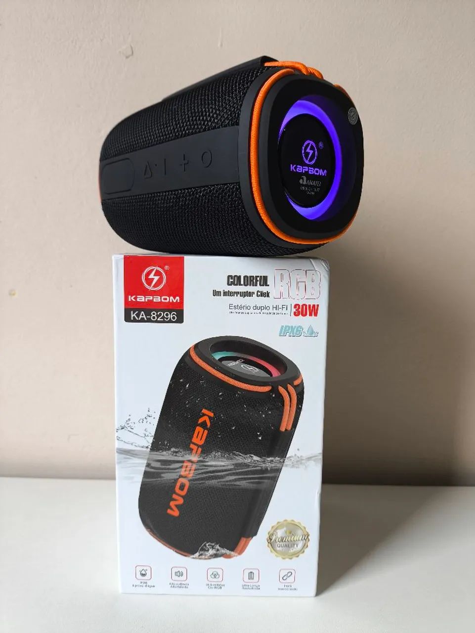 Caixa de Som Bluetooth 30w Potente - Foto 4