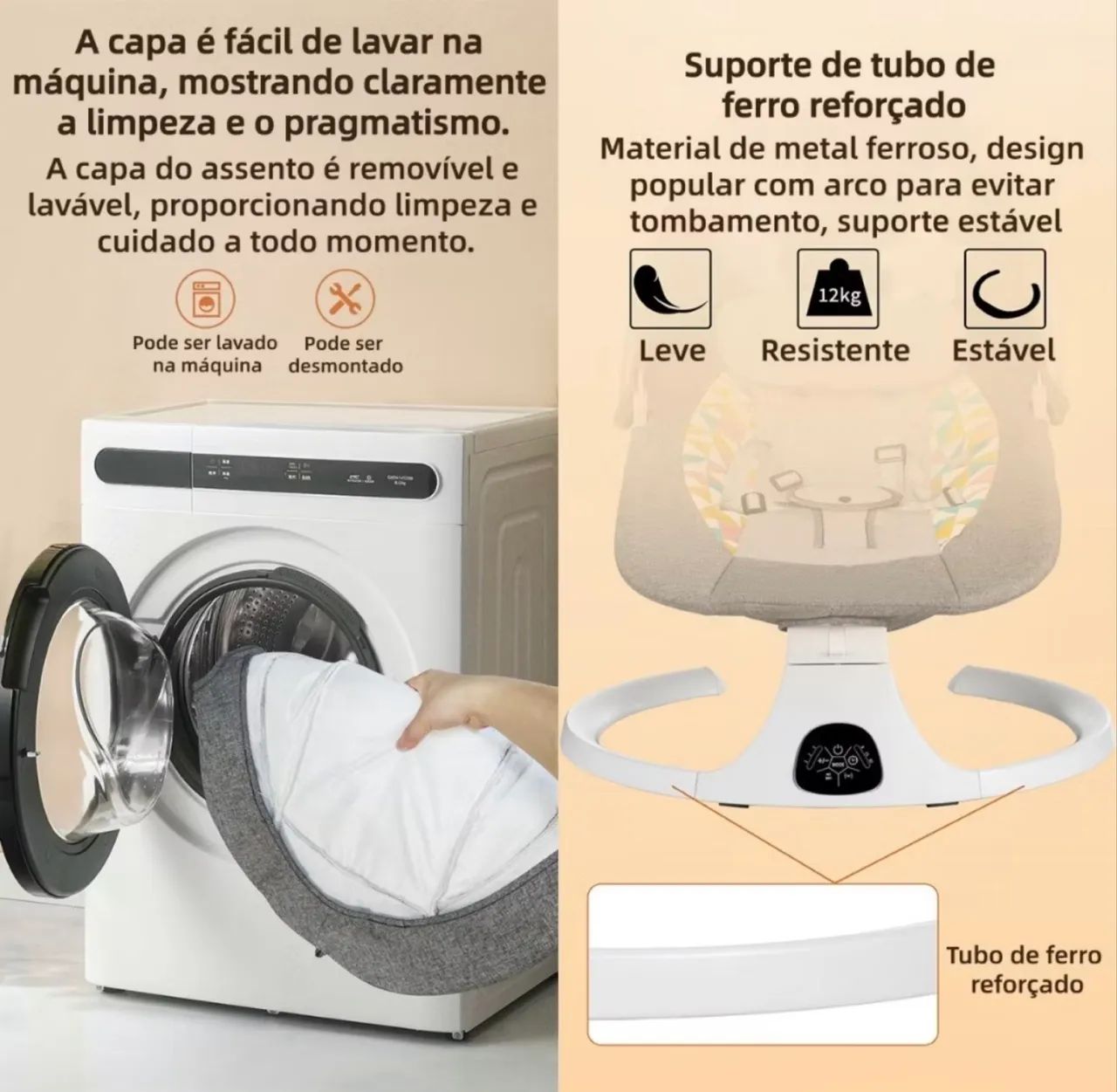 Cadeira elétrica de bebê  - Foto 3