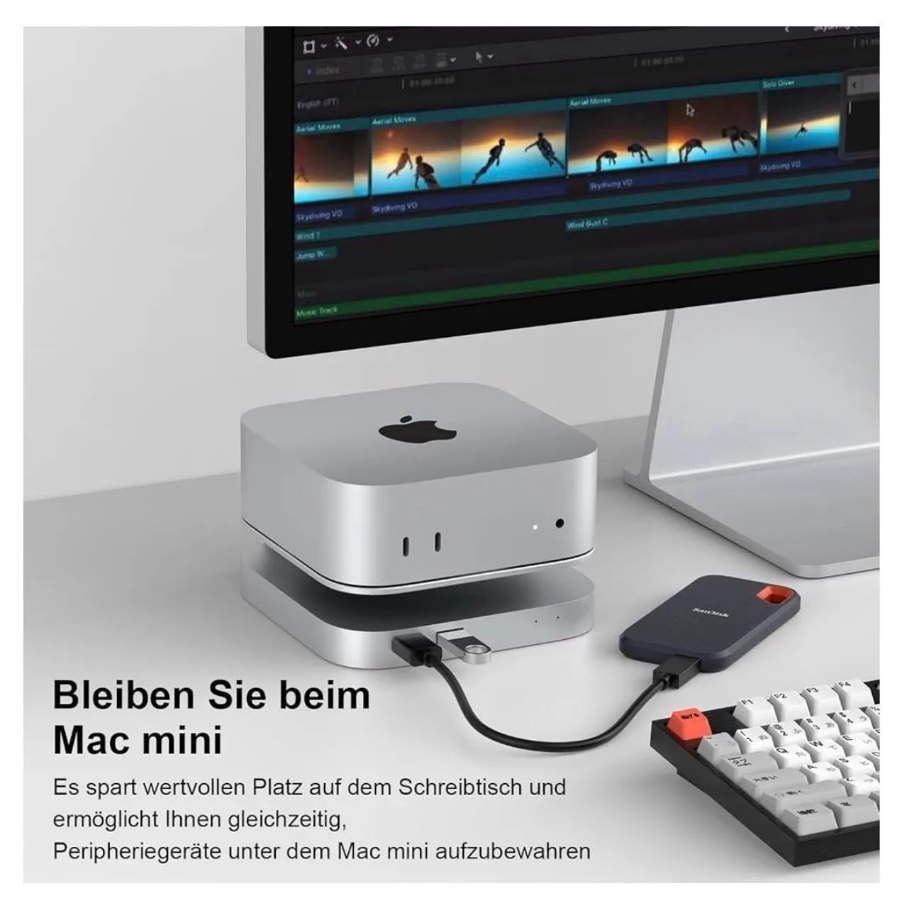 HUB USB 4 para MAC MINI M4 40GBPS